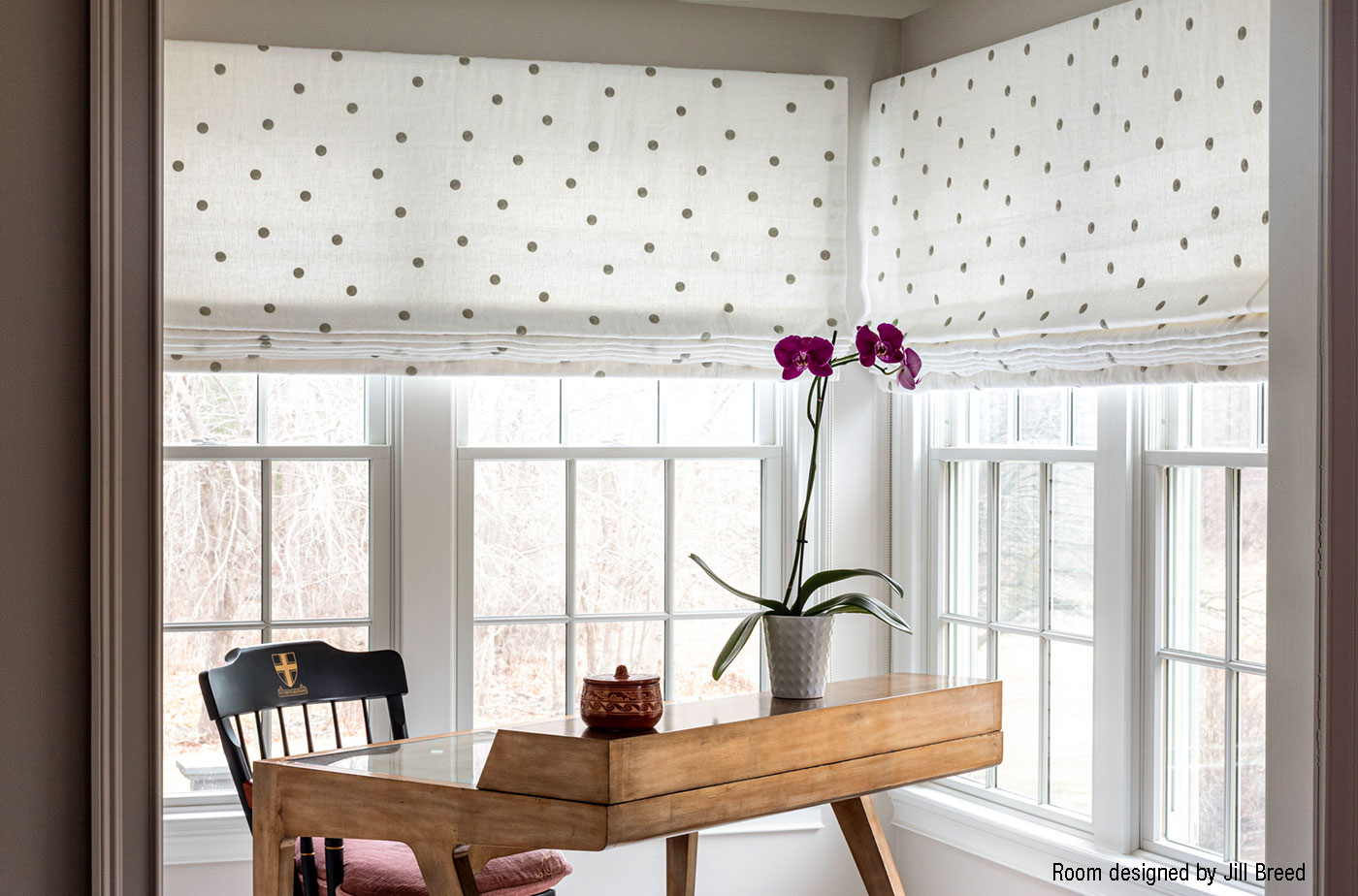 AndoverOfficeCustomRomanShades
