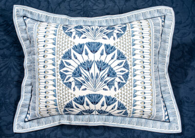 Pillow Sham Thibaut Fabric